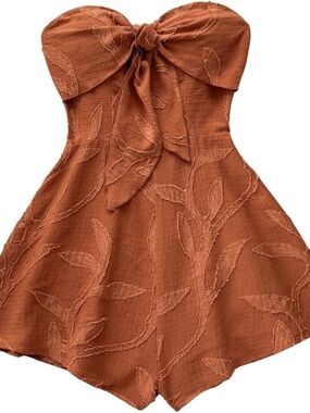 Strapless Romper